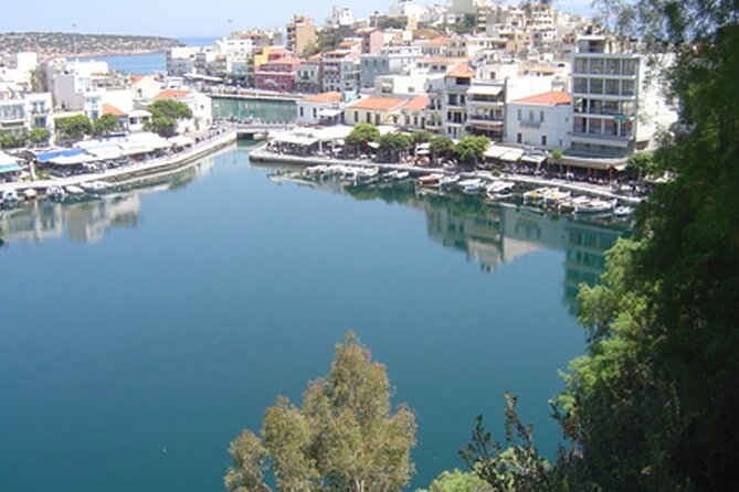 Scenic Spinalonga island and coastal landscapes on day trip
